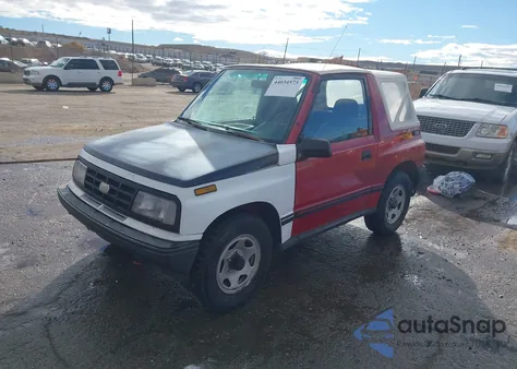 1990 Geo Tracker from USA, damaged, VIN 2CNBJ18U3L6215740